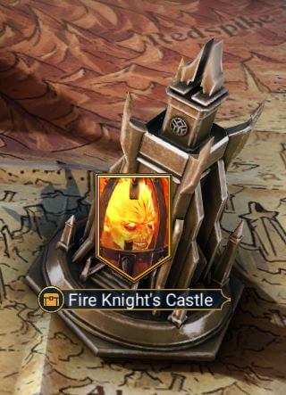 fire knight castle dungeon