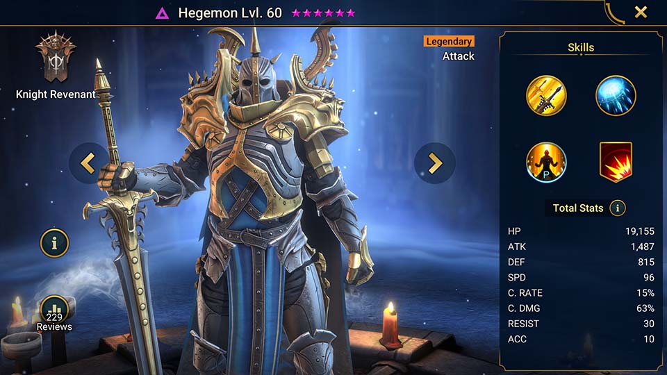 Raid Shadow Legends Hegemon