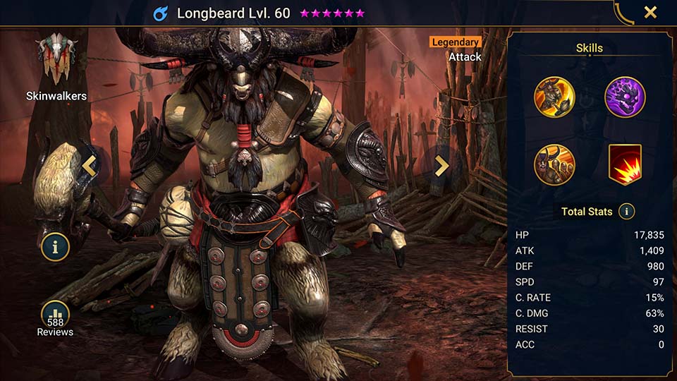 Raid Shadow Legends Longbeard