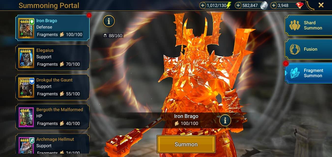 iron brago summon raid shadow legends