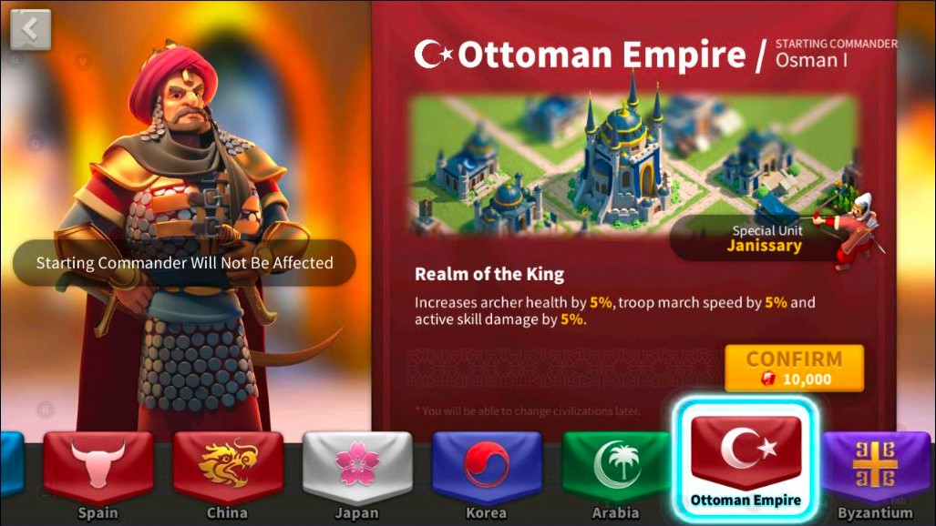 ottoman rise of kingdoms