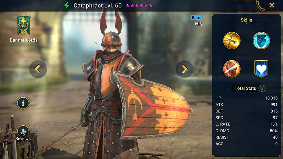 Cataphract Raid Shadow Legends