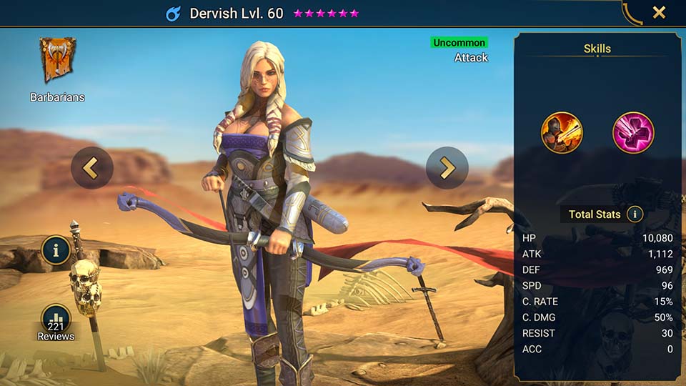 Dervish Raid Shadow Legends