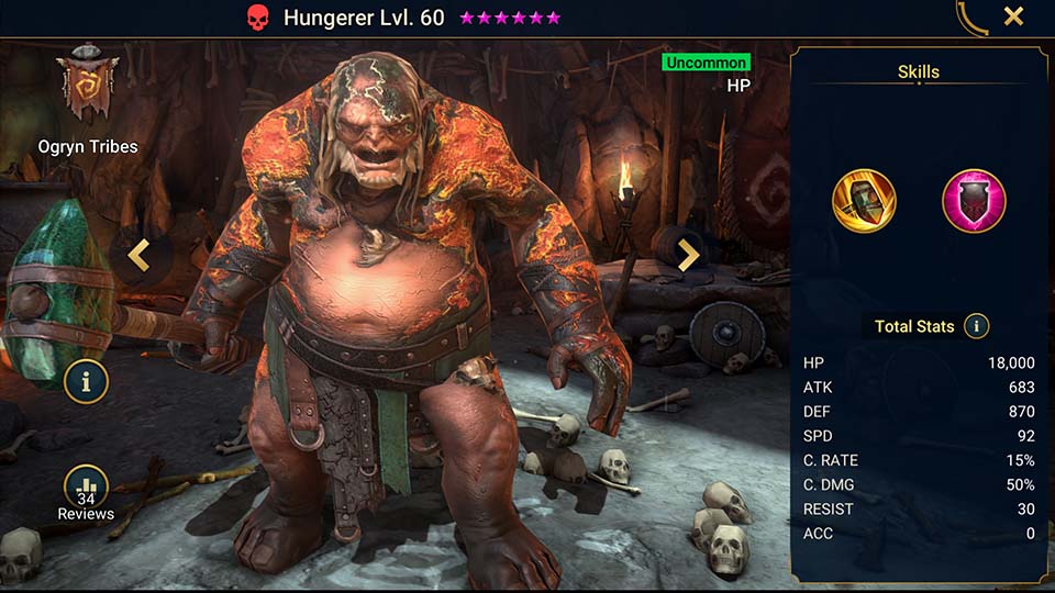 Hungerer Raid Shadow Legends
