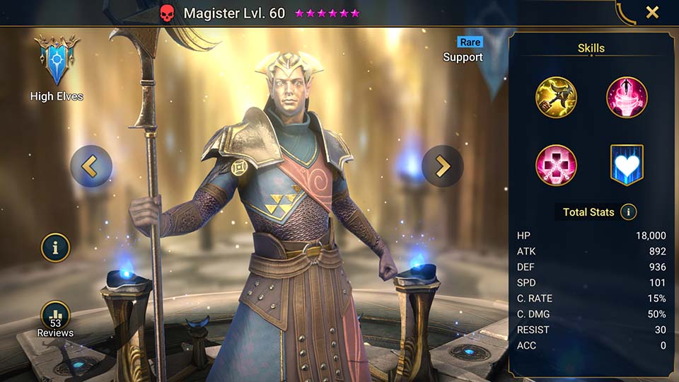 Magister Raid Shadow Legends