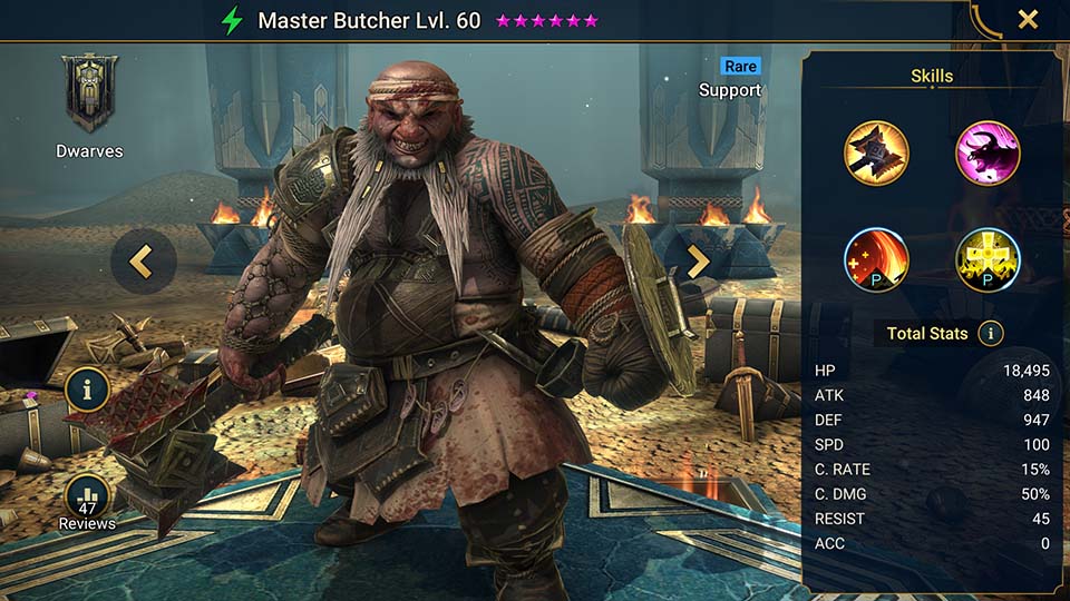 Master Butcher Raid Shadow Legends