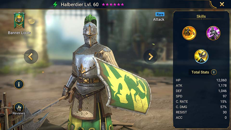 Raid Shadow Legends Halberdier