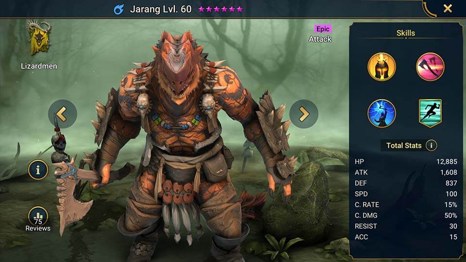 Raid Shadow Legends Jarang
