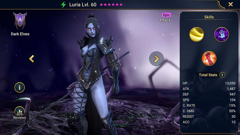 Raid Shadow Legends Luria