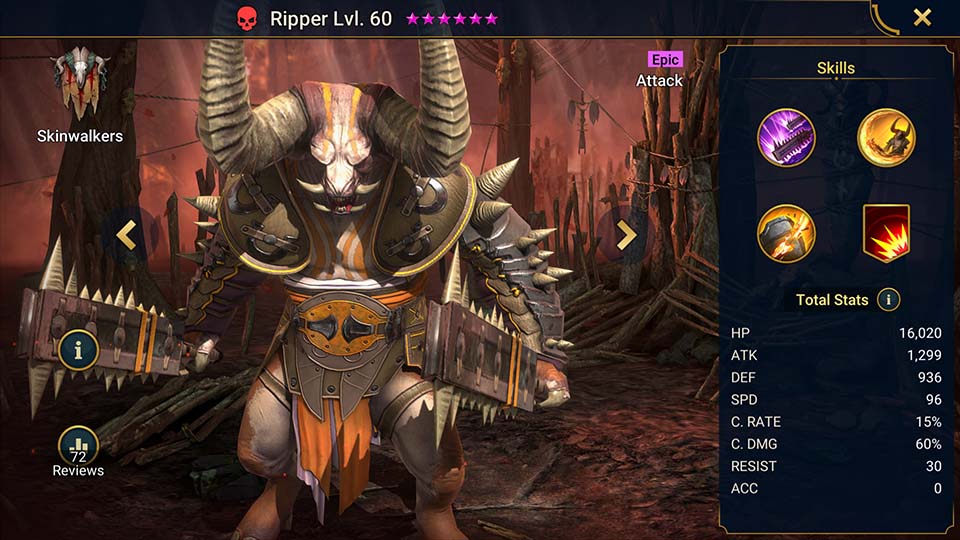 Raid Shadow Legends Ripper