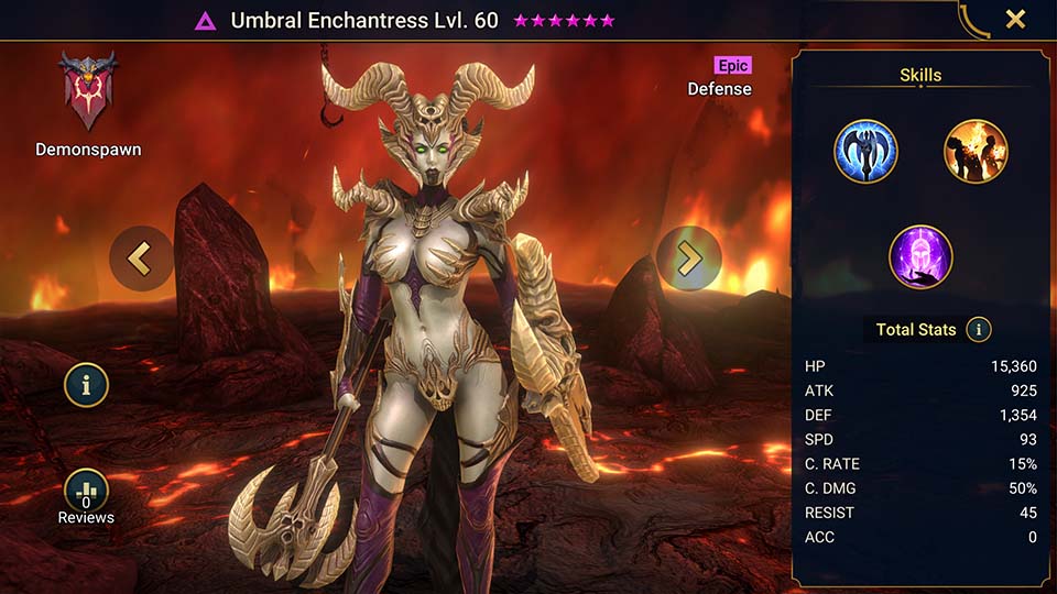 Raid Shadow Legends Umbral Enchantress