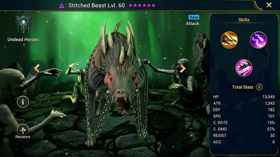 Stitched Beast Raid Shadow Legends