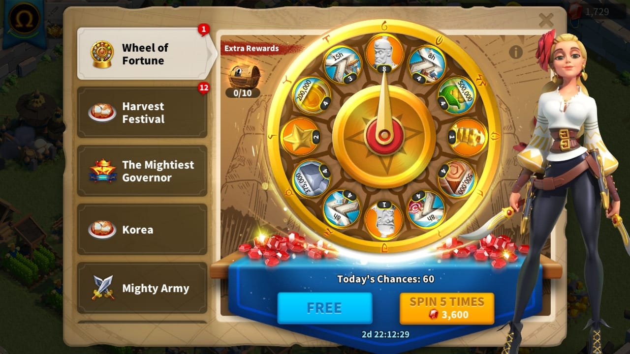 Wheel of Fortune Event Guide