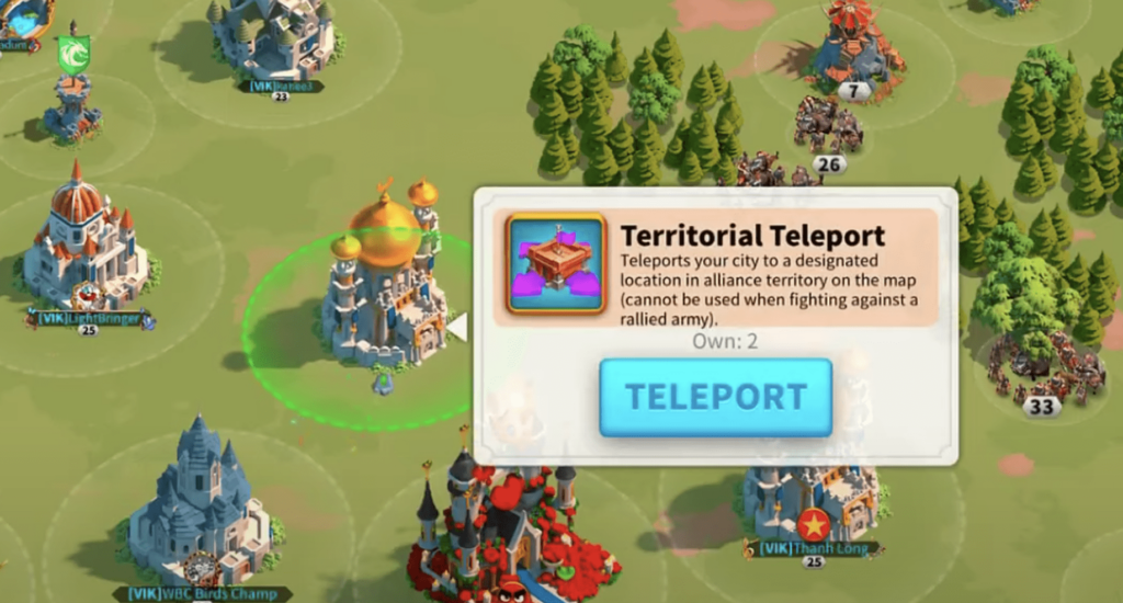 How to Teleport in Rise of Kingdoms (July 2024 Updated)