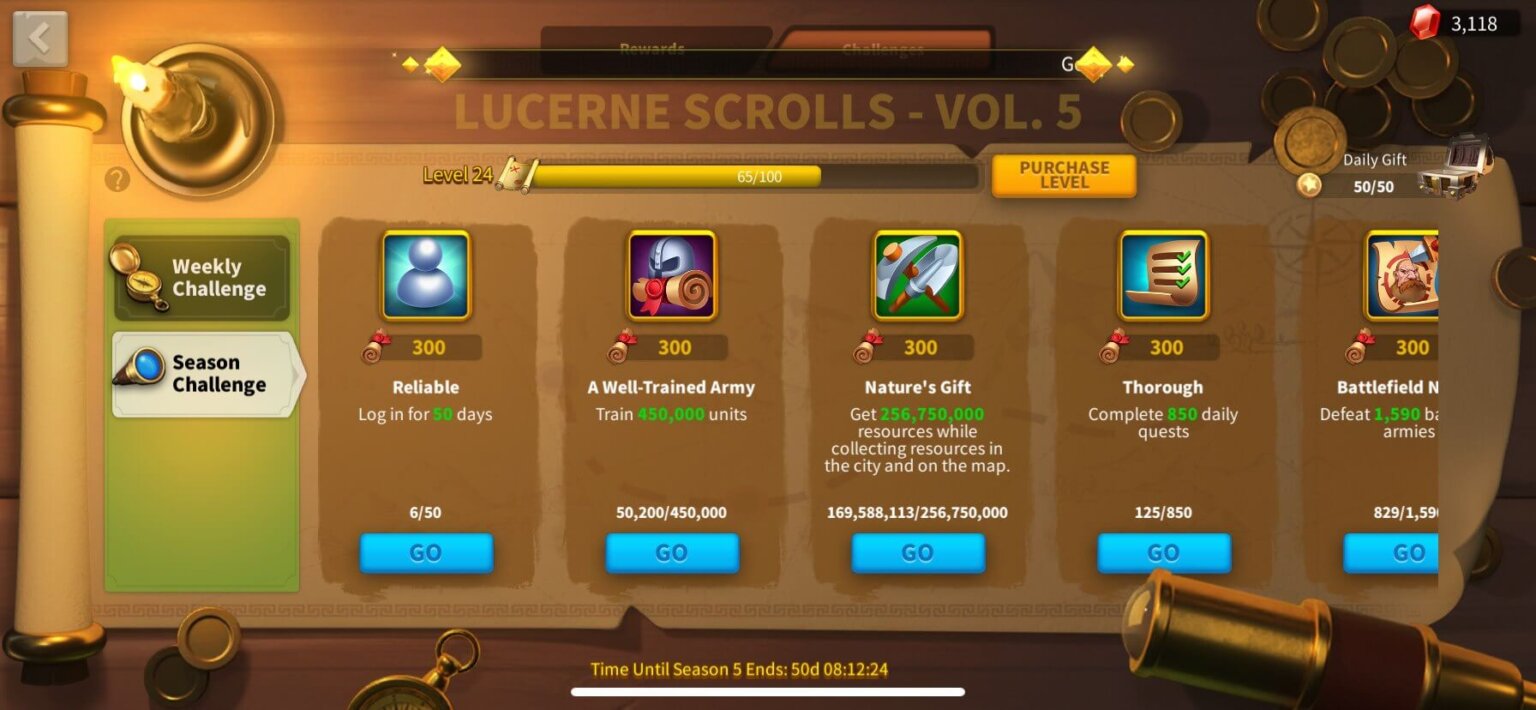 How to Complete Lucerne Scrolls Fast Rise of Kingdoms