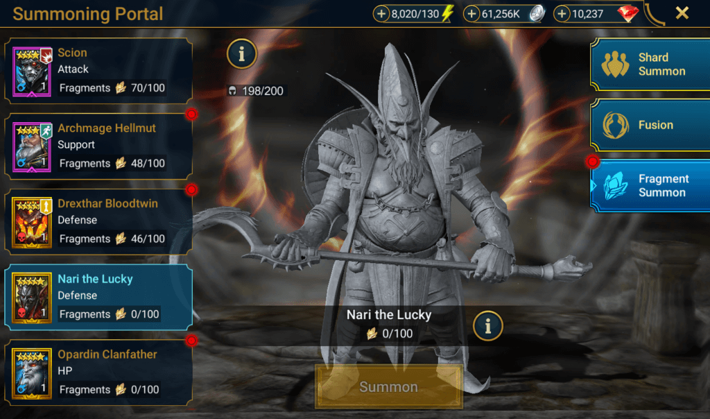 nani the lucky raid shadow legends fusion event