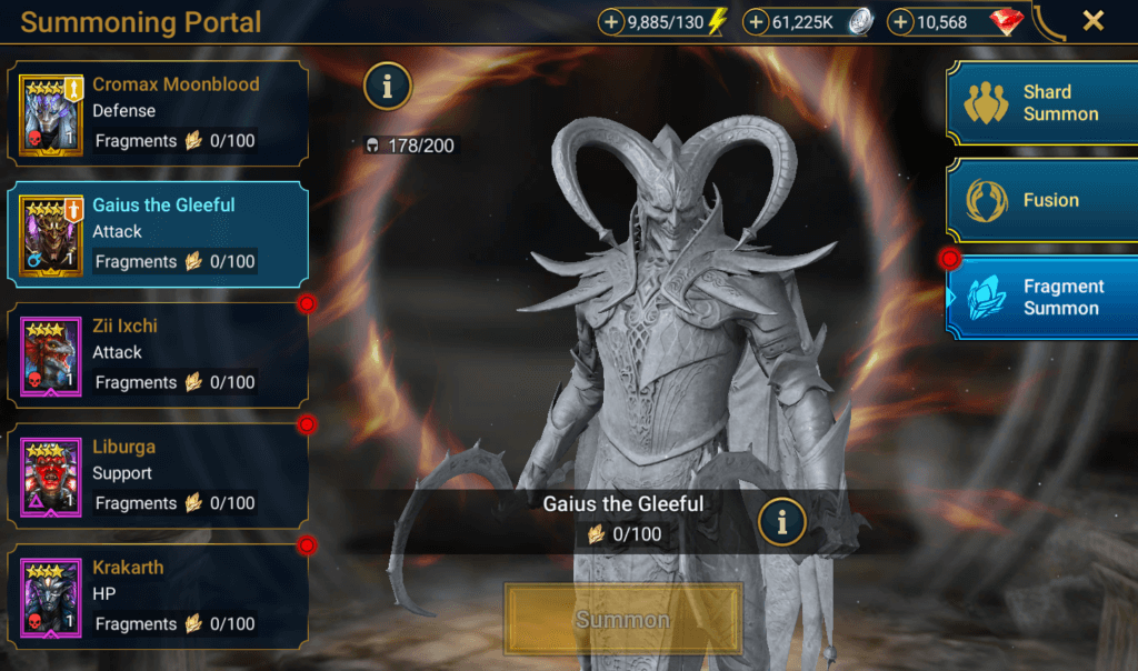 Gaius the Gleeful Fusion